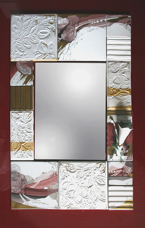 UNIKAT_KOMPLETT_Baeuerin_und_Schaeferin_auf_Edelstahl_50x50cm