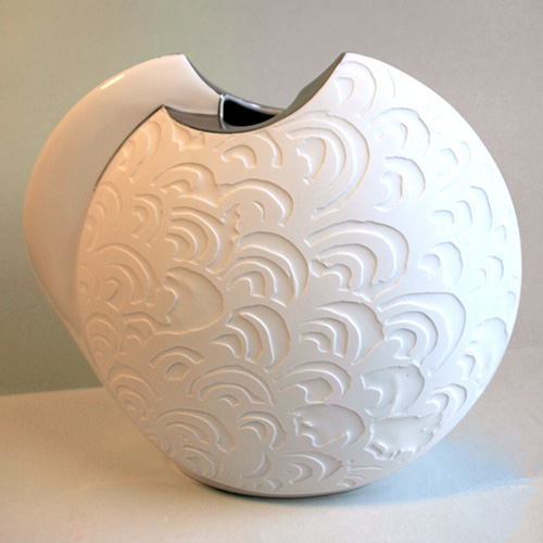 VASE_DISKUS_KOMPLETT_Welle_mit_Silber